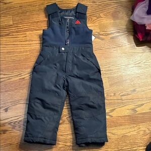 Snozu Navy blue Snow Bib Overalls-excellent condition kids 3T